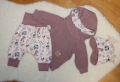 Bild 7 von Tolles Baby Set - Kapuzen Pullover, Pumphose & Mütze  Gr. 62/68 Geschenk zur Geburt, Baby Geschenk