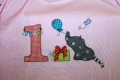 Bild 2 von Geburtstag - Tunika - Bluse  - Doodle Stickerei Elefant  / (Stoffvariante) rosa Vichy / (Größe) Gr. 86