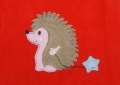 Bild 2 von Tunika, Kleidchen, Hängerchen mit Igel Applikation  / (Größe) Gr. 74 / (Farbe) rosa