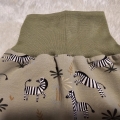 Bild 4 von Süße Pumphose Jersey Zebra helloliv Gr. 56-92 Baby, Kind, Junge, Mädchen, Baby Hose, Geschenk,Geburt  / (Stoffdesign) Safari Tiere blau / (Größe ) Größe 50/56