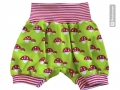 Bild 9 von Kurze Pumphose - Shorts - Baby Hose - kurze Hose - Sommerhose Junge Mädchen Gr. 56  / (Pumphosendesign) Rosa Eulen Gr. 56