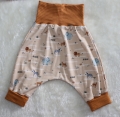 Bild 6 von Süße Pumphose Jersey Safari Tiere beige Gr. 56-92 Baby, Kind, Junge, Mädchen, Baby Hose, Geschenk